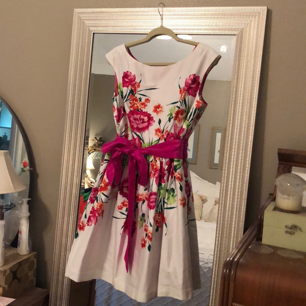 Eliza J fit and flare dress sz 12